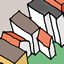 stadt-logo-sw-florian-illustration